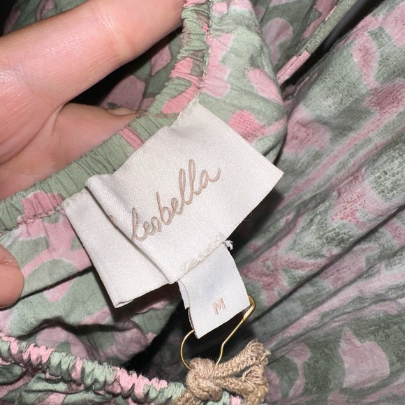 Cleobella Flora Block-Print Fit-&-Flare Mini Dress NEW - Picture 4 of 5